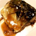 yueriko's cooksnap of when they made フライパンde簡単〜鯖の味噌煮〜.