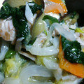 かぴーな's cooksnap of when they made 厚揚げとカット野菜の炒め物.