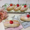 きくりん725's cooksnap of when they made 30分完成!？不思議パンのレアチーズパン.