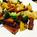 ふぁうchan★'s cooksnap of when they made スパムと新じゃがの粒マスタード炒め.