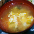 傘海月's cooksnap of when they made 超簡単☆時短☆トマトと卵の中華スープ.