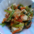 クックメイ☆'s cooksnap of when they made 小松菜と豆腐の炒め物.