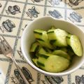 さやがた's cooksnap of when they made 中華風キュウリの浅漬け.