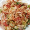 にゃにゃーん☆'s cooksnap of when they made 桜海老のネギ焼き（お好み焼き風）.