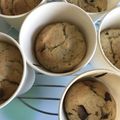 ようよぽん's cooksnap of when they made HMで簡単!紙コップチョコバナナマフィン.