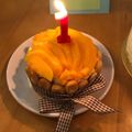 taekoさん's cooksnap of when they made １歳★一緒に食べれる誕生日ケーキ★.