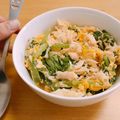 △マリル□'s cooksnap of when they made 小松菜メインの親子丼.