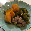 ワギュゥ's cooksnap of when they made 牛肉とゴーヤと南瓜の生姜煮.