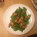 あずきFLOTE's cooksnap of when they made モロッコいんげんとエビのピリ辛マヨ炒め.