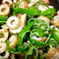 きーきりん's cooksnap of when they made ちくわとピーマンのマヨ炒め.