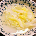 niike's cooksnap of when they made 簡単美味しい！白菜と帆立水煮缶のスープ煮.