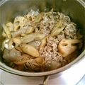 にわか主婦さっちん's cooksnap of when they made ごぼうとレンコンの煮物.