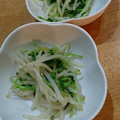 のらぽちママ's cooksnap of when they made 節約★豆苗★もやし★簡単ナムル.