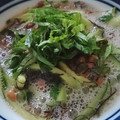柊さくら's cooksnap of when they made 胡瓜もずく納豆☆梅風味♪.