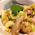 mogmog55's cooksnap of when they made ピーマン抜の回鍋肉？豚肉キャベツ味噌炒め.