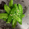 gabu☆'s cooksnap of when they made さやえんどうのお浸し.