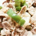 nana✩love's cooksnap of when they made 簡単！牛肉ピーマン炒め.