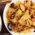 sayuri0921's cooksnap of when they made 簡単な鶏肉とゴボウ白滝煮込み.
