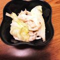 まゆまゆまゆねこ's cooksnap of when they made サッパリ！めちゃ旨！鶏皮ポン酢サラダ♪.