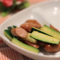 ぽっぽぺぺ's cooksnap of when they made ■ズッキーニとウインナーのコンソメ炒め■.