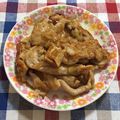 ゆきプー♡'s cooksnap of when they made たれがおいしい♪カリカリ豚肉.