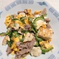 バニモン's cooksnap of when they made 簡単炒め物♡豚こま肉でゴーヤチャンプルー.