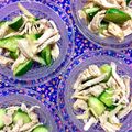 ふたごゆき's cooksnap of when they made おつまみ！きゅうりと鶏ささみピリ辛風和え.