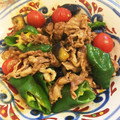 御坊ちゃん's cooksnap of when they made 豚こまと夏野菜の甘辛みそ炒め.