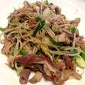 Moffyyy's cooksnap of when they made にらもやしのホルモン炒め.