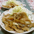 赤い電話's cooksnap of when they made 簡単に！豚の生姜焼き.