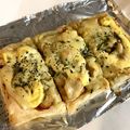 kohauni's cooksnap of when they made パイシートで簡単ベーコンポテトピザ☆.
