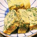 yuyayazu's cooksnap of when they made おかひじきと明太子の卵焼き.