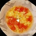 まみはつ's cooksnap of when they made お手軽トマトと卵のコンソメスープ.