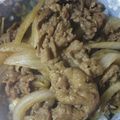 こむぎぱくぱく's cooksnap of when they made 牛丼.