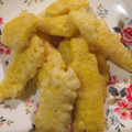 kk01's cooksnap of when they made 甘味が増し増し！とうもろこしの天ぷら！.