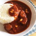moe1983's cooksnap of when they made 鯖の味噌煮缶トマトカレー.