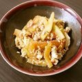 ＊実月＊'s cooksnap of when they made スイカの皮と豚肉＆豆腐のにんにく醤油炒め.