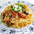mammamiwa♪'s cooksnap of when they made トマト＆マスカルポーネのスパゲティ.