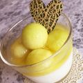ecopeco☆☆☆'s cooksnap of when they made 夏★簡単＆豪華　メロンミルクゼリー.