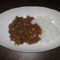 みいこー's cooksnap of when they made 挽肉とニンジンの豆カレー☆.