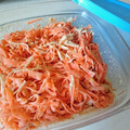りったた's cooksnap of when they made 人参と蒸し鶏のしりしりサラダ.