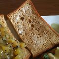 藍川咲's cooksnap of when they made ◆メープルみるくトースト◆.