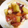 Marmo's cooksnap of when they made タコとポテトのバジルソース炒め.