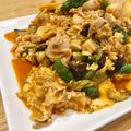 クックパッドごはん部's cooksnap of when they made 我が家の定番♬ピリ辛♡茄子➕豚キムチ.