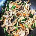 ヨーコvery's cooksnap of when they made 絶品☆にらもやし炒め.