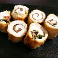 ka321ri's cooksnap of when they made 超ヘルシー！ささみの梅しそ巻き.