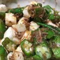 ミッキーの母's cooksnap of when they made おくらと長芋の梅で和え物☆お酒のあてに♪.