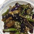 うーや♪'s cooksnap of when they made なすとピーマンの甘辛煮.