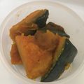 ぴろりぴろりん's cooksnap of when they made 簡単！電子レンジでかぼちゃの煮物♪お弁当.