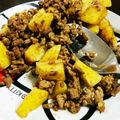 すみっこまま's cooksnap of when they made じゃが芋で簡単ソース炒め٩(ˊᗜˋ*)و.
